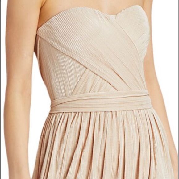✨NWT Jonathan Simkhai Corset Sexy Leg Slit Removable Straps / Strapless Gown Sz - Picture 9 of 15